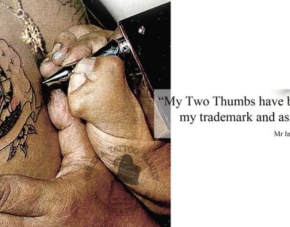 Two Thumbed Gurkha Tattoo Artist